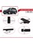 Land Rover Range Rover Sport (L320) 2005-2013 Arası ile Uyumlu Basıc Model Ara Atkı Tavan Barı Siyah 3 Adet 4