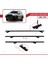 Land Rover Freelander 1998-2007 Arası ile Uyumlu Basıc Model Ara Atkı Tavan Barı Siyah 3 Adet 5