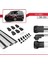 Fiat Doblo 2010-2022 Arası ile Uyumlu Ace-1 Ara Atkı Tavan Barı Gri 3 Adet Bar 5