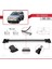 Opel Frontera 1999-2004 Arası ile Uyumlu Fly Model Ara Atkı Tavan Barı Gri 3