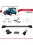 Peugeot Bipper 2008 ve Sonrası ile Uyumlu Fly Model Ara Atkı Tavan Barı Gri 4 Adet Bar 3