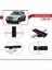 Mercedes Glk Class (X204) 2008-2015 Arası ile Uyumlu Basıc Model Ara Atkı Tavan Barı Siyah 3 Adet 4