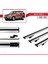 Mazda Tribute 2000-2007 Arası ile Uyumlu Basıc Model Ara Atkı Tavan Barı Gri 3 Adet 3