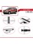 Mazda Tribute 2000-2007 Arası ile Uyumlu Basıc Model Ara Atkı Tavan Barı Gri 3 Adet 4