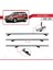 Mazda Tribute 2000-2007 Arası ile Uyumlu Basıc Model Ara Atkı Tavan Barı Gri 3 Adet 5