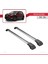 Nissan Qashqai 2010-2014 Arası ile Uyumlu Ace-1 Ara Atkı Tavan Barı Gri 3