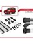 Fiat Doblo 2000-2009 Arası ile Uyumlu Ace-1 Ara Atkı Tavan Barı Gri 3 Adet Bar 5