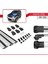 Daihatsu Terios 1997-2005 Arası ile Uyumlu Ace-1 Ara Atkı Tavan Barı Gri 3 Adet Bar 5