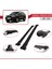 Vauxhall Frontera Sport 1999-2004 Arası ile Uyumlu Fly Model Ara Atkı Tavan Barı Siyah 4