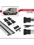 Vauxhall Combo D 2012-2018 Arası ile Uyumlu Fly Model Ara Atkı Tavan Barı Gri 5