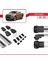 Ford Ranger 2011 ve Sonrası ile Uyumlu Ace-1 Ara Atkı Tavan Barı Gri 5