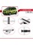 Chevrolet Spark 2009-2014 Arası ile Uyumlu Basıc Model Ara Atkı Tavan Barı Gri 3 Adet 4