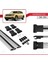 Volkswagen Atlas 2018 ve Sonrası ile Uyumlu Fly Model Ara Atkı Tavan Barı Gri 5
