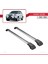 Hyundai Tucson 2004-2009 Arası ile Uyumlu Ace-1 Ara Atkı Tavan Barı Gri 3