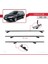 Citroen C5 Sw 2008-2018 Arası ile Uyumlu Basıc Model Ara Atkı Tavan Barı Gri 3 Adet 5