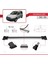 Volkswagen Caddy 2003-2010 Arası ile Uyumlu Fly Model Ara Atkı Tavan Barı Gri 4 Adet Bar 3