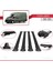 Citroen Jumper 2007 ve Sonrası ile Uyumlu Fly Model Ara Atkı Tavan Barı Siyah 4 Adet Bar 4