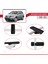 Mitsubishi Outlander 2006-2013 Arası ile Uyumlu Basıc Model Ara Atkı Tavan Barı Siyah 4