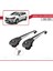 Renault Clio Sport Tourer 2013 ve Sonrası ile Uyumlu Ace-1 Ara Atkı Tavan Barı Gri 4
