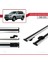 Toyota Land Cruiser Prado (J150) 2009 ve Sonrası ile Uyumlu Basıc Model Ara Atkı Tavan Barı Gri 3