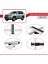 Toyota Land Cruiser Prado (J150) 2009 ve Sonrası ile Uyumlu Basıc Model Ara Atkı Tavan Barı Gri 4