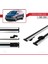 Toyota Sienna (XL10) 1998-2003 Arası ile Uyumlu Basıc Model Ara Atkı Tavan Barı Gri 3