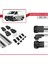 Volkswagen Transporter (T5) 2003-2015 Arası ile Uyumlu Ace-1 Ara Atkı Tavan Barı Gri 5