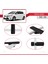 Toyota Verso 2009-2018 Arası ile Uyumlu Basıc Model Ara Atkı Tavan Barı Siyah 4