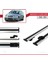Mercedes C Class (S203) 2000-2007 Arası ile Uyumlu Basıc Model Ara Atkı Tavan Barı Gri 3