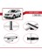 Dodge Journey 2008 ve Sonrası ile Uyumlu Basıc Model Ara Atkı Tavan Barı Gri 4