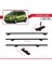 Chevrolet Spark 2009-2014 Arası ile Uyumlu Basıc Model Ara Atkı Tavan Barı Siyah 5