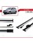Kia Carens 2002-2006 Arası ile Uyumlu Basıc Model Ara Atkı Tavan Barı Gri 3