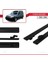 Citroen Berlingo 2003-2008 Arası ile Uyumlu Basıc Model Ara Atkı Tavan Barı Siyah 3