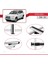 Toyota Rav4 2006-2012 Arası ile Uyumlu Basıc Model Ara Atkı Tavan Barı Gri 4
