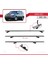 Honda Pilot 2009-2015 Arası ile Uyumlu Basıc Model Ara Atkı Tavan Barı Gri 5