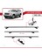 Jeep Grand Cherokee 2005-2010 Arası ile Uyumlu Basıc Model Ara Atkı Tavan Barı Gri 5