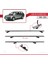 Audi A6 Allroad (C5) 1999-2005 Arası ile Uyumlu Basıc Model Ara Atkı Tavan Barı Gri 5