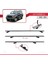 Jeep Cherokee (Kj) 2002-2007 Arası ile Uyumlu Basıc Model Ara Atkı Tavan Barı Gri 5
