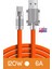 Type C 120W Watt 6 A Süper Hızlı Şarj Data Kablosu 1 Metre Type-C 1
