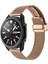 Casestreet Huawei Watch Gt 3 Se Kordon Metal Hasır Ayarlanabilir Mıknatıslı KRD85 Bronz 3