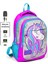 Coral High Kız Çocuk Unicorn Ilkokul Çantası Ve Kalemlik Seti - Usb Çıkışlı 2