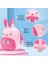 Hayvanat Bahçesi Serisi Peluş Çocuk Okul Çantası Unicorn Mor (Yurt Dışından) (Yurt Dışından) 4