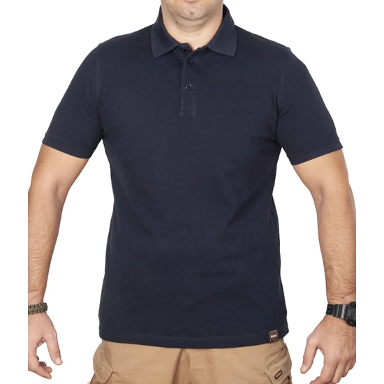 Yds Professional Polo T-Shirt -Lacivert (Profesyonel Kisa Kollu Polo T-Shirt)