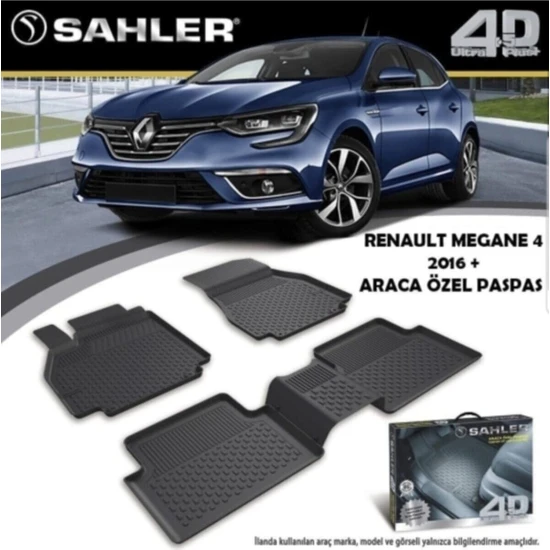 Sahler Renault Megan 4 Sedan 2016+ 3D Paspas