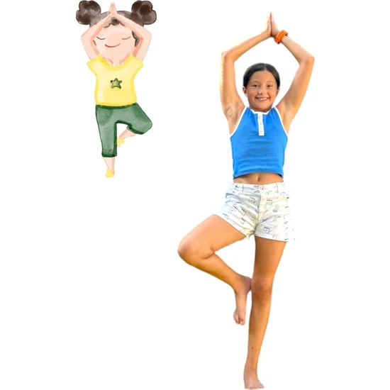 Pediaswiss Çocuk Yoga Küpü ile 20 Adet Kartı
