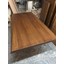 Ceviz Rengi Kütük Yemek Odası Salon Yemek Masası 85X180.CM 5