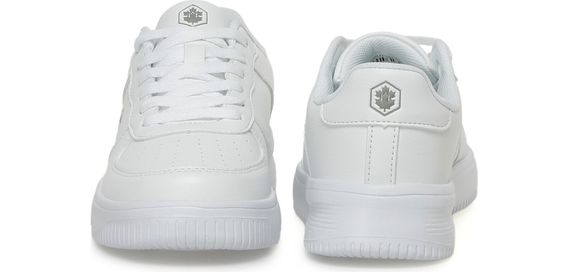 Lumberjack Siyah Kadın Sneaker Suni Deri Malzemeden Düz Tabanlı Konforlu Ayakkabı görsel 5