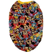 Gobo Minnie Mickey Mouse Desenli Renkli Kedi Köpek Kıyafeti Elbisesi