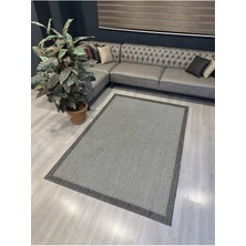 Freya Home Hav Toz Vermez Kolay Temizlenen Modern Dokuma Taban Sisal Serisi Gri
