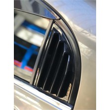 Automars Honda Civic FD6 2006-2011 Kelebek Cam Mazgalı Seti – Parlak Siyah Piano Black, 3M Bantlı Pratik Montaj